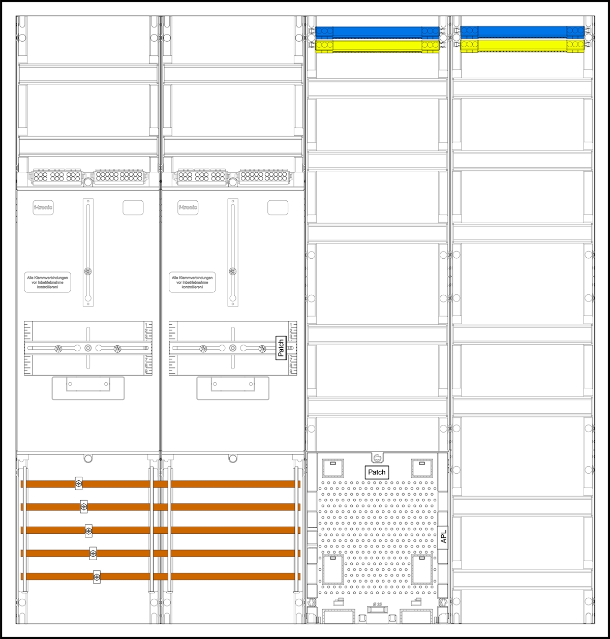 1St. F-Tronic 3HZ742APZV 3HZ742APZV, 2 ZP, 1 V, 1 VAPZ inkl. APL,2 PPV,1 PL150 7190801