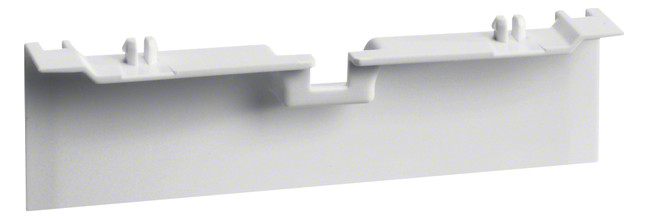 1St. Hager SL20080A9010 Geräteträgerschürze zu SL 20x80 reinweiß