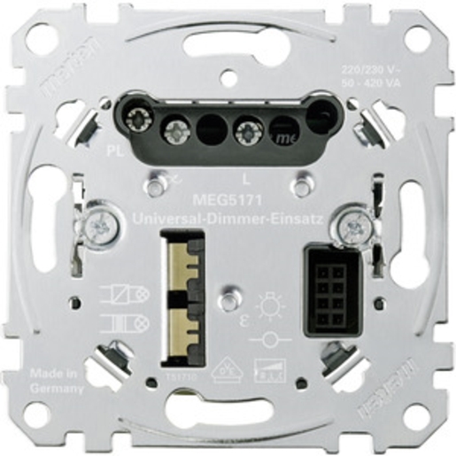 1St. Merten MEG5171-0000 Universal-Dimmer-Einsatz 1St. Merten MEG5171-0000 Universal-Dimmer-Einsatz