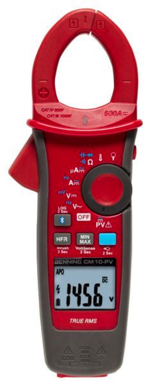 1St. Benning CM 10-PV CM 10-PV Stromzangen-Multimeter