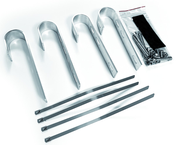 1St. TECHNAXX TX-249 Balkonhaken Halterung 2 Module 600-800W