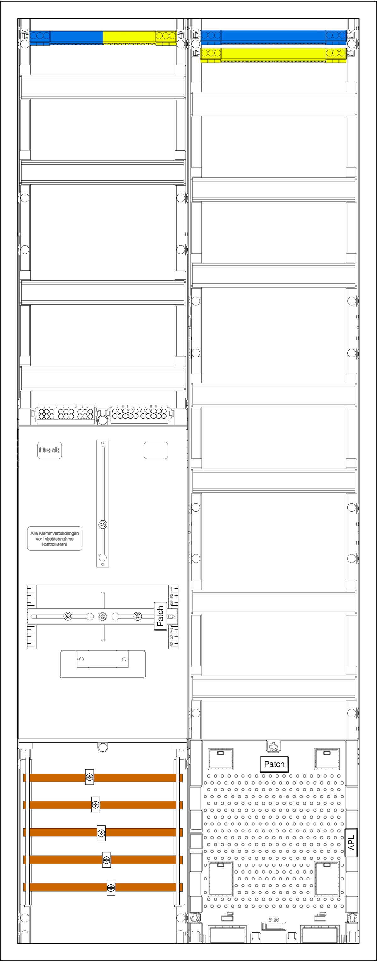 1St. F-Tronic 3HZ921APZ 3HZ921APZ,1 ZP, 1 VAPZ inkl. APL,2 PPV,1 PL150 7193001
