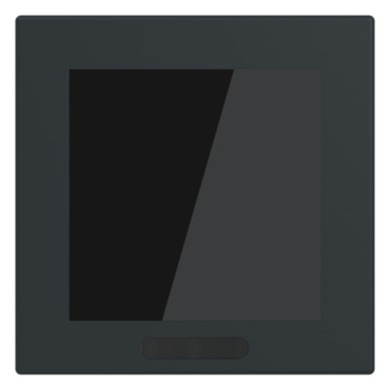 1St. Busch-Jaeger SD/U12.63.11-825 Busch-Trevion® Display 2,4, Plattform 63 Glas schwarz 2TMA310010B0003