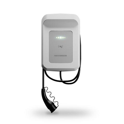 1St. Kathrein AC40-11-C750-W Wallbox 11kW mit Ladekable 7.5m Weiß
