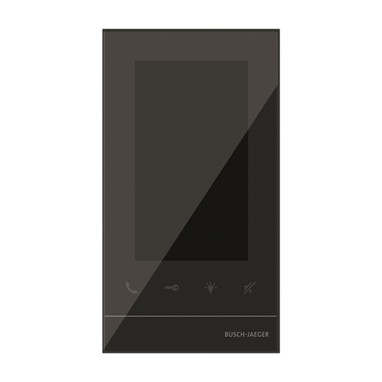 1St. Busch-Jaeger 83222 U-625 Innenstation Video, mit 12,6 cm (5) Touch-Display Busch-WElcome (2-Draht-System) schwarz