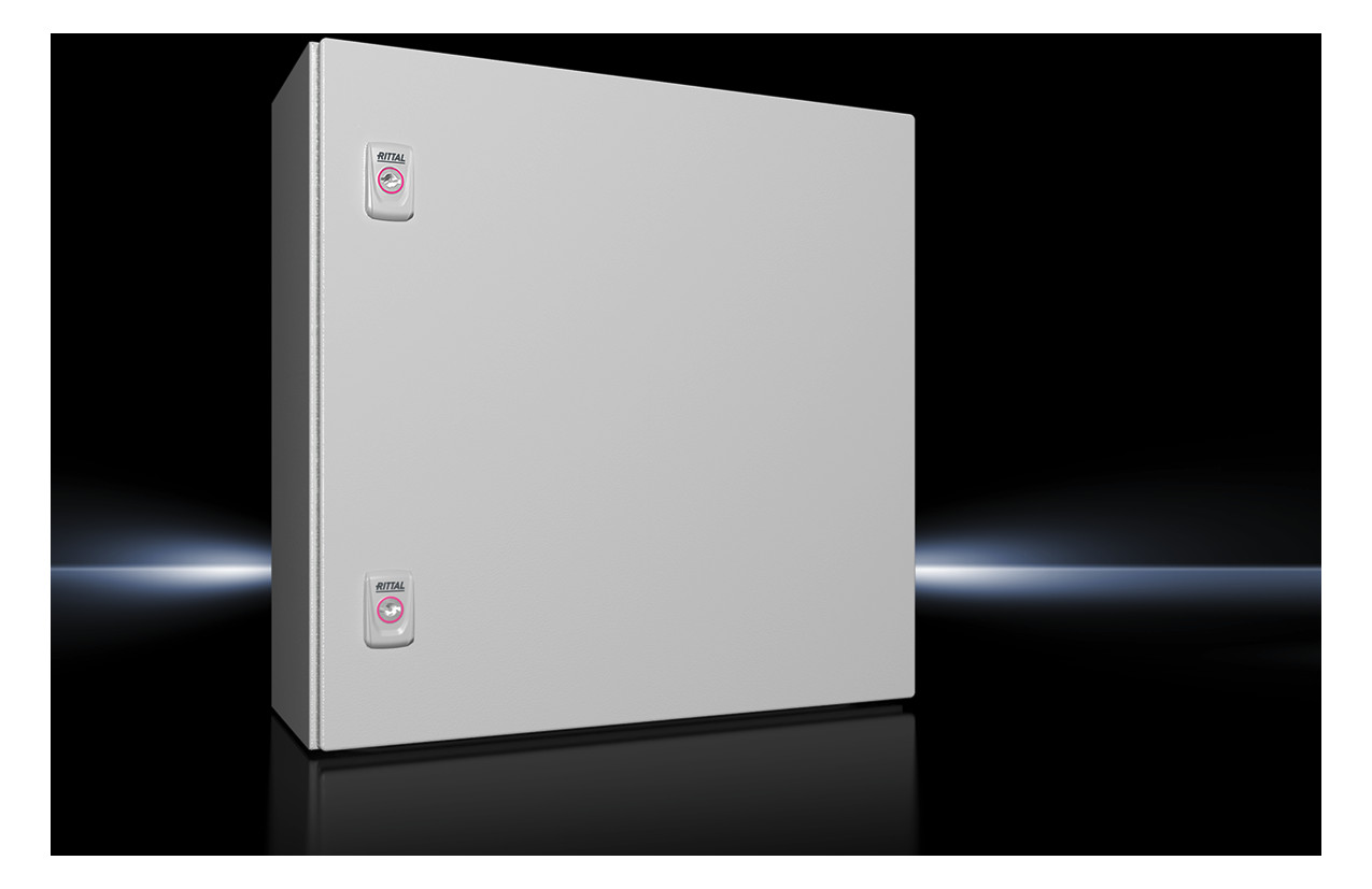 1St. Rittal AX 1050.000 Kompakt-Schaltschrank AX, 1-türig, BHT 5