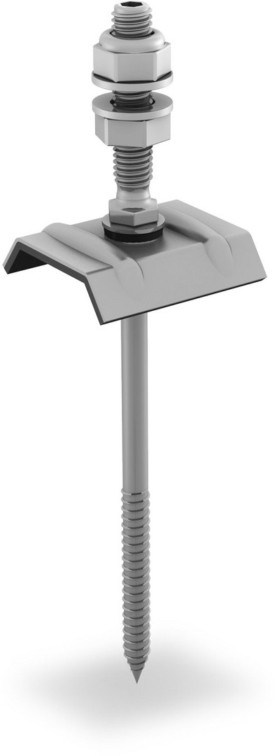 25St. K2 Systems 1004286 Solarbefestiger 8x80/70 Holz