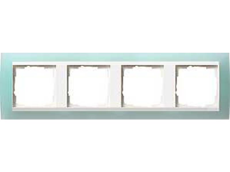 1St. Gira 0214395 Rahmen 4fach für Reinweiß Gira Event Opak Mint 1St. Gira 0214395 Rahmen 4fach für Reinweiß Gira Event Opak Mint