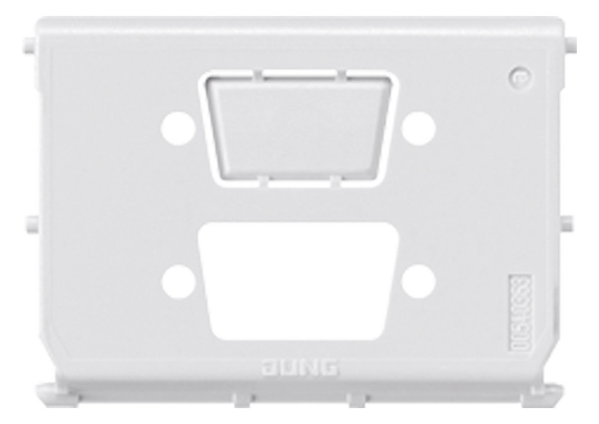 1St. Jung 54-2D9 Montage-Einsatz für 2 D-Subminator 9-polig 54-2 D 9