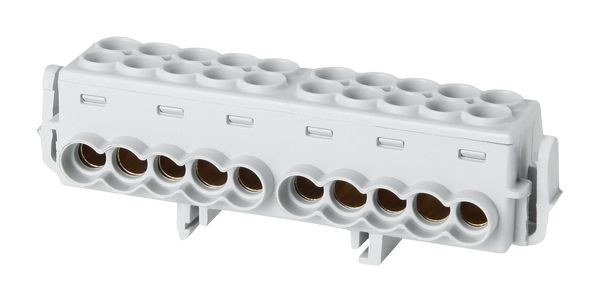 1St. F-Tronic N-PE FIK N-PE Klemme FIK, 2x5-polig, schraubbar 7110019