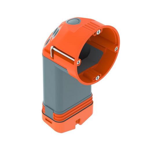 100St. OBO Bettermann HE 74-L HW Elektronikdose luftdicht, PP/TPE 100St. OBO Bettermann HE 74-L HW Elektronikdose luftdicht, PP/TPE