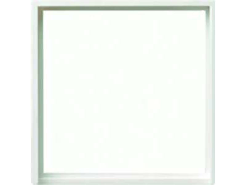 1St. Gira 028227 Adapterrahmen 50x50 quadratisch System 55 Reinweiß matt...