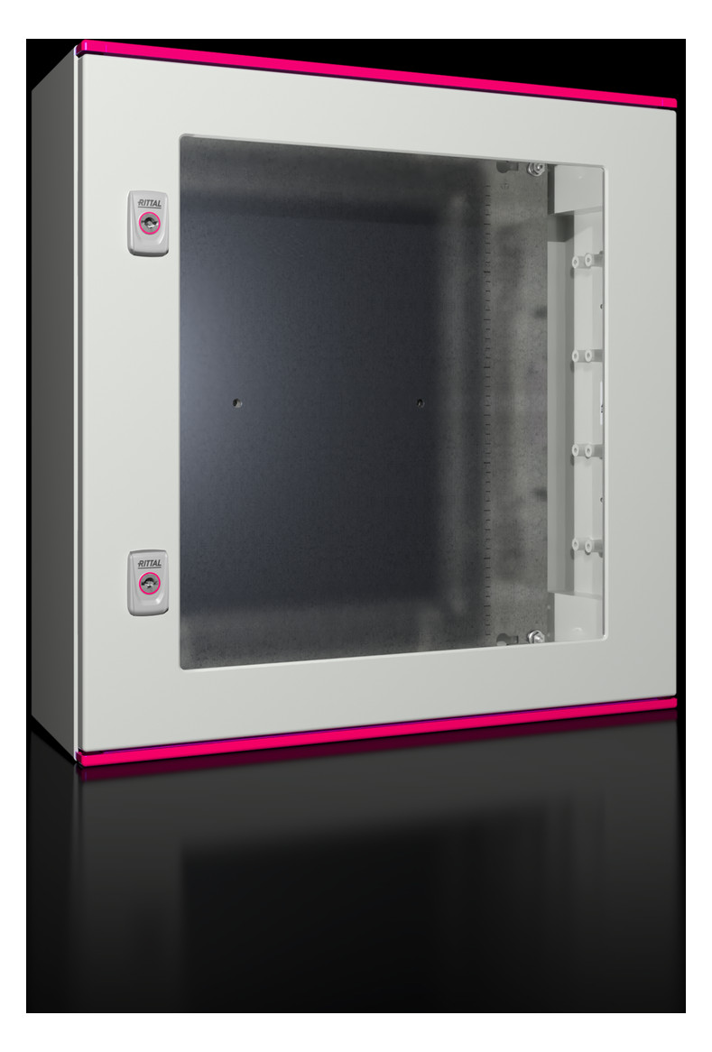 1St. Rittal AX 1467.000 Kunststoff-Schaltschränke AX mit Sichtsc AX1467000  BHT: 600x600x200 mm
