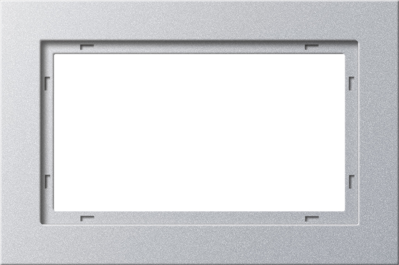 1St. Gira 100125 Rahmen 1,5fach E2 Farbe Alu