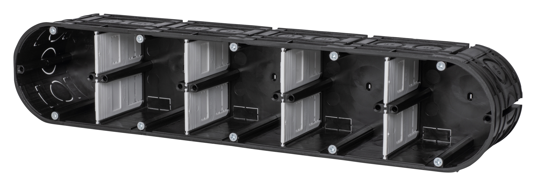 5St. F-Tronic UP50 UP Gerätedose massiv UP50, 5-fach, t=63mm 7310105