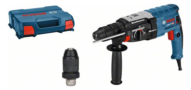 1St. Bosch Bohrhammer mit SDS Plus 0611267600 GBH 2-28 F, Handwerkerkoffer