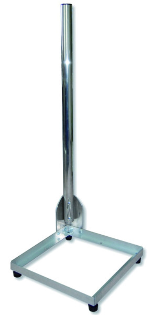 1St. Weiss BS5050 Balkonstaender ALU 50 x 50cm x 1m