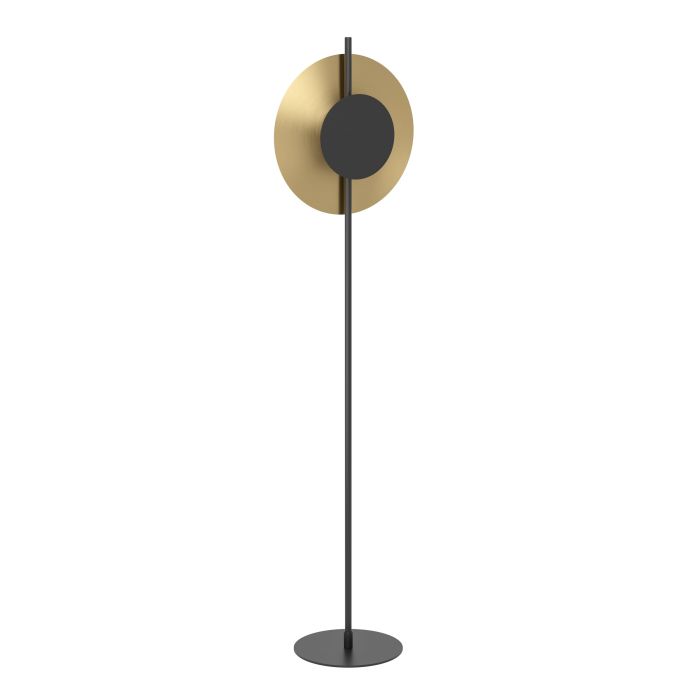 1St. Eglo 900991 LED Stehleuchte gold sw.