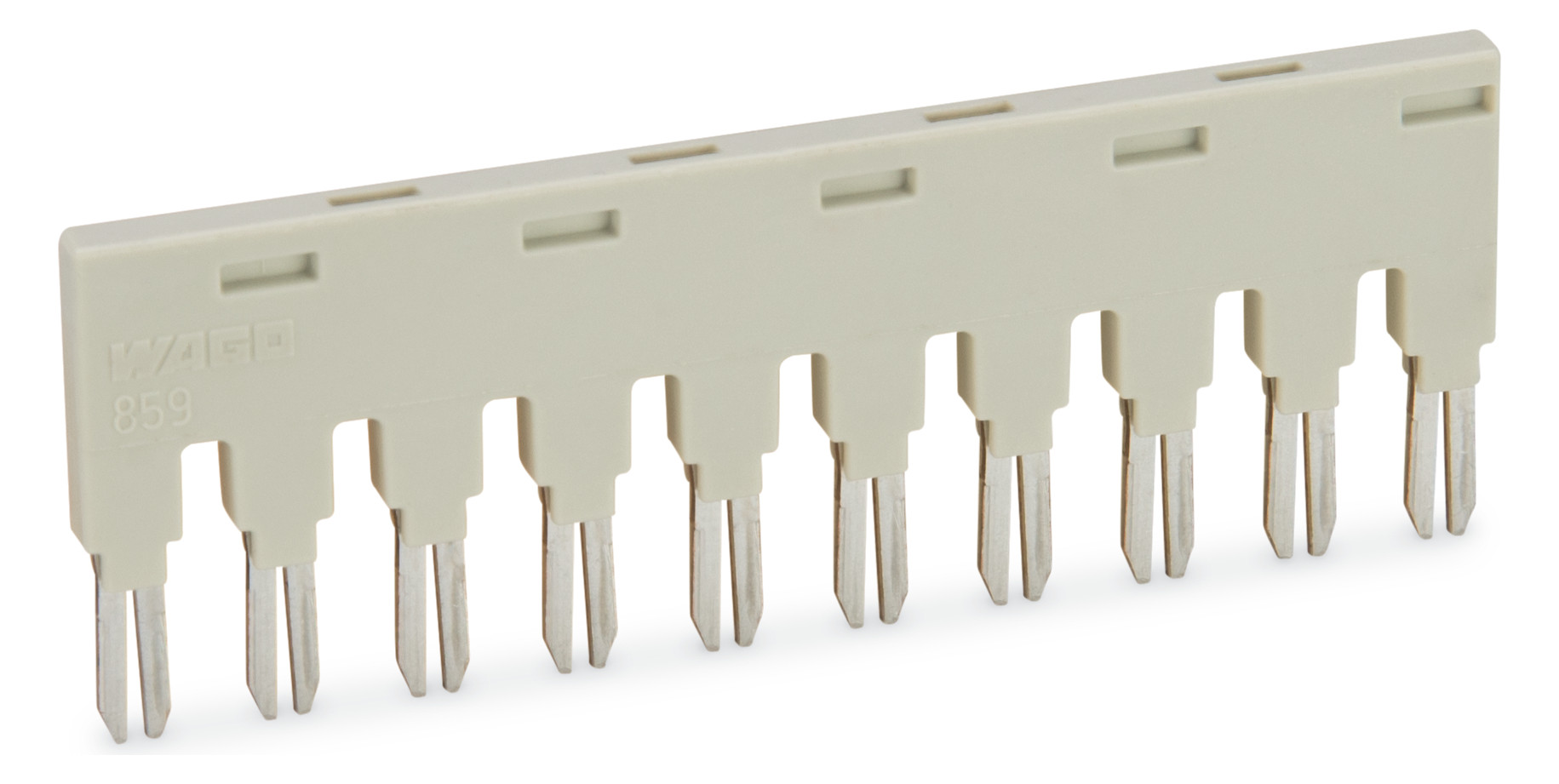 100St. WAGO 859-410 Brücker für Brückungsschacht 10-fach lic