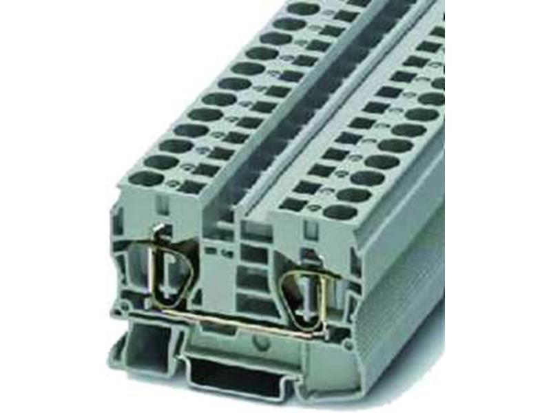 1St. Phoenix ST 10 Durchgangsklemme 1000 V 57 A Zugfederanschluss Anzahl der Anschlüsse: 2 0,2 mm² - 16 mm² AWG: