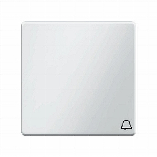 1St. Berker 16206059 Wippe mit Aufdruck Symbol Klingel Q.1/Q.3 polarweiß samt 1St. Berker 16206059 Wippe mit Aufdruck Symbol Klingel Q.1/Q.3 polarweiß samt