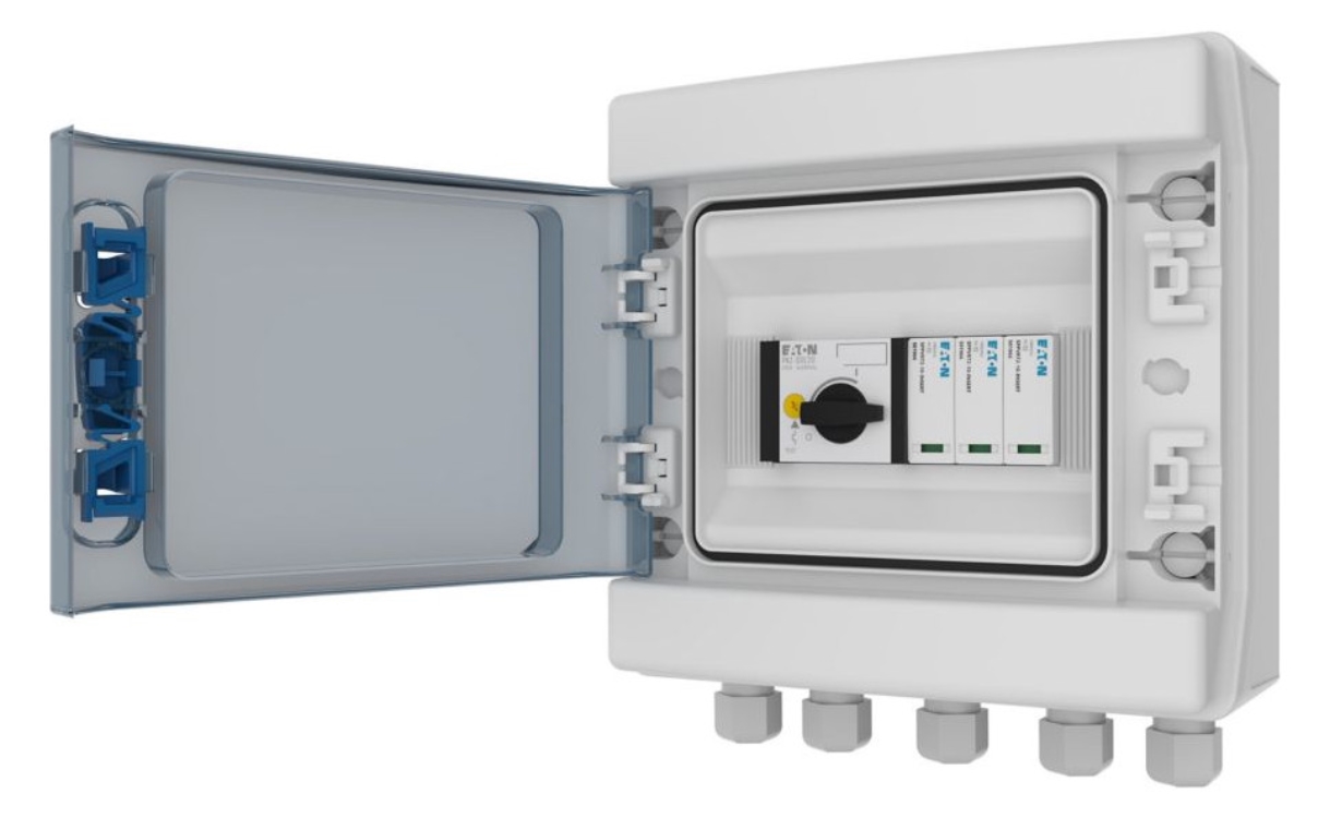 1St. Eaton IKA-SOL20-X11-PKZ-T2-1/8-VM-A PV Stringbox