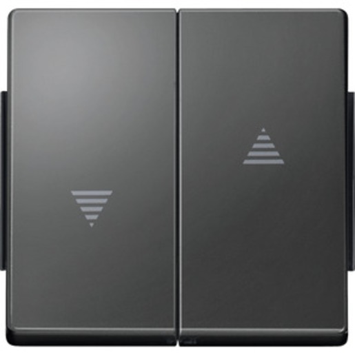 1St. Merten 343414 Wippe für Rollladenschalter und -taster, anthrazit, AQUADESIGN