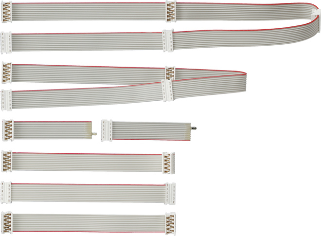 1St. Gira 857400 Kabelset AP-Gehäuse 2 x 2f/4f/5f System 106