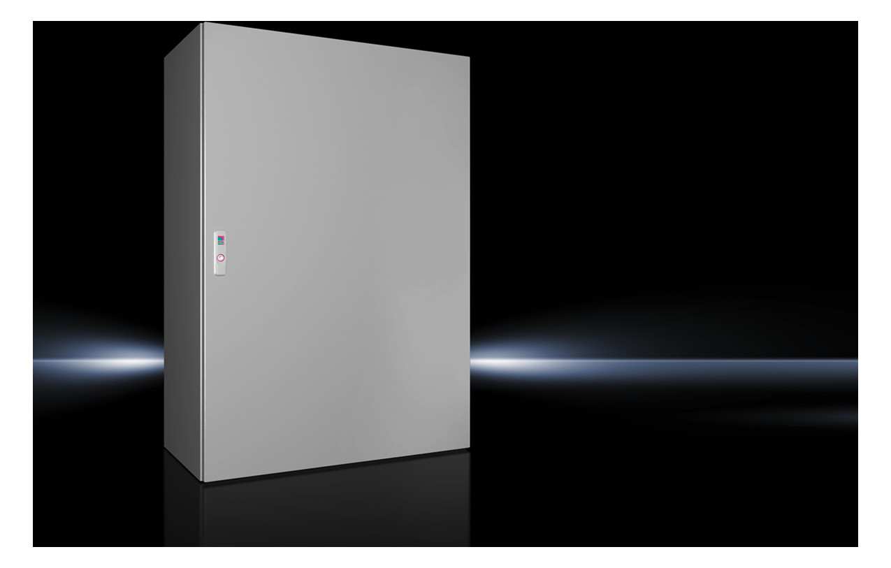 1St. Rittal AX 1281.000 Kompakt-Schaltschrank AX, 1-türig, BHT 8 AX1281000 BHT 800x1200x400mm