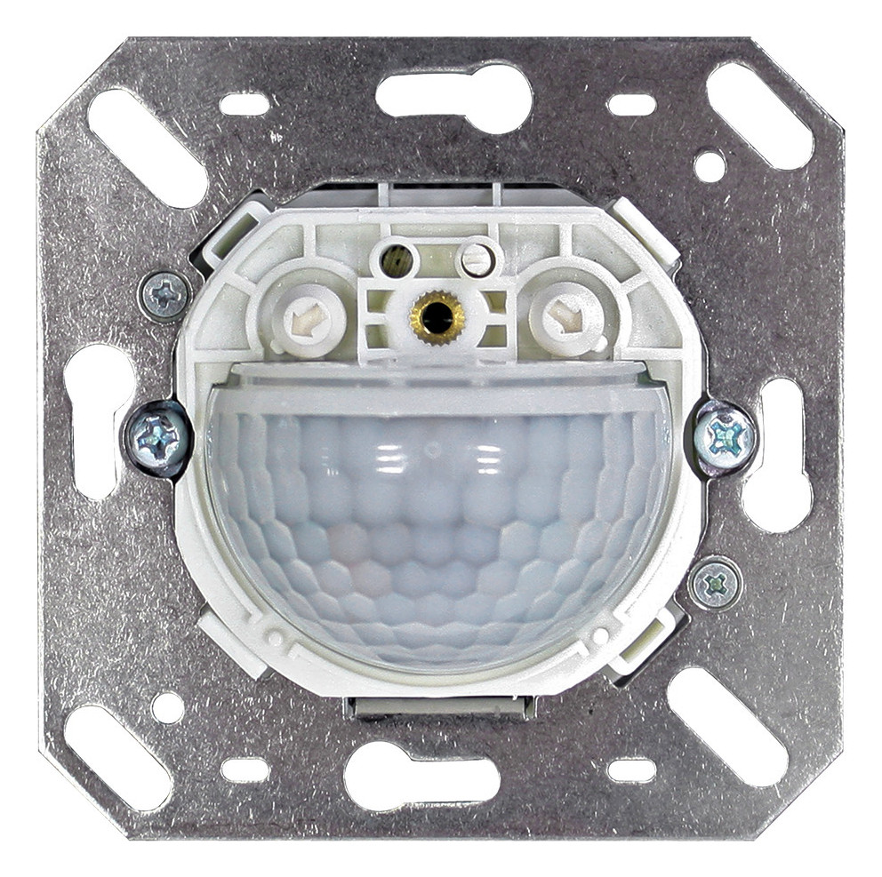 1St. B.E.G. 92667 Wand-Bewegungsmelder mit Akustiksensor mit einer Betriebsspannung von 11-48 V Indoor 180-R-11-48V-RR ohne Rahmen