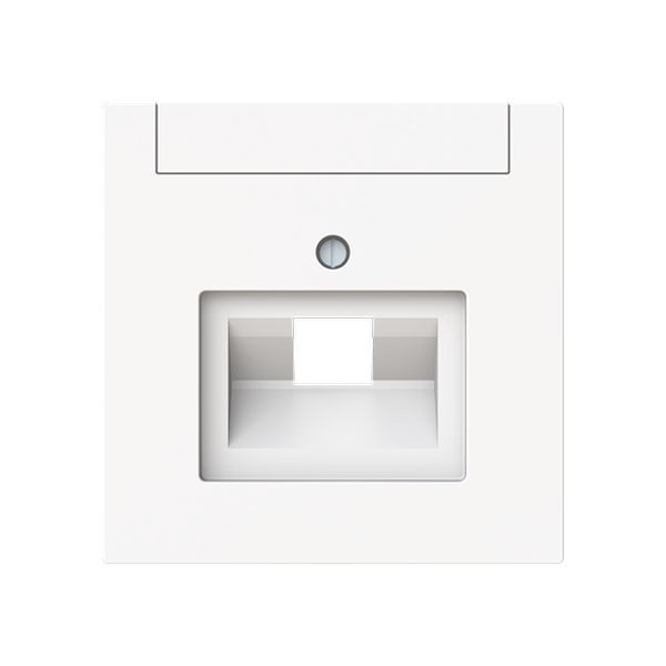 1St. Busch-Jaeger 1803-44M Zentralscheibe 1-fach UAE Beschriftungsfeld