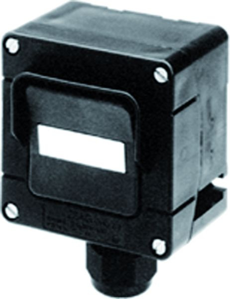 1St. Cooper Crouse Hinds GHG2732000R0017 Ex-Installationsschalter 16 A für Zone 1/21Ein/Ausschalter 2-polig, 1 x M25, direkte Gehäusebohrung, Verschraubung(en): 1 x M25, 8 mm - 17 mm Polyamid GHG 273 2000 R0017