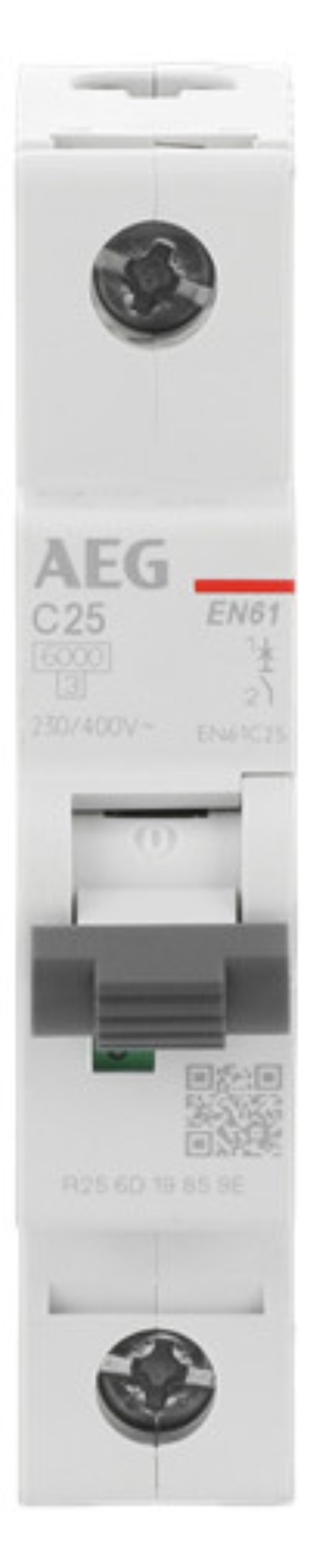 1St. AEG EN61C25 Leitungsschutzschalter ElfaPlus 6kA, C-Charakteristik, 25A, 1P 2CDS251088R0254