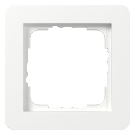 1St. Gira 0211150 Abdeckrahmen 1f Gira E1 Reinweiss