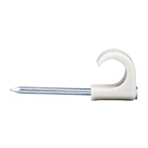 100St. Schneider Electric 2041274 Nagelschelle TC8-12 Nagel: (2,0/35/24mm) hellgrau Thorsman100 Stck/Packung