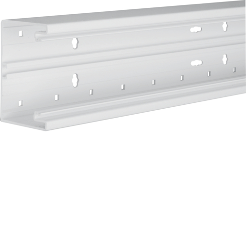 2m Hager BRH6510019016 Brüstungskanal-Unterteil frontrastend hfr zu BRH 65x100mm Oberteil 80mm vw