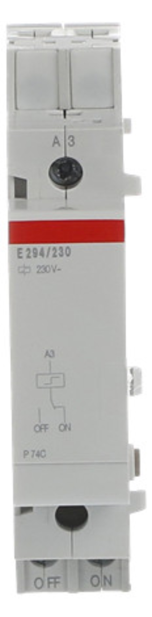 1St. ABB E294/230 Zentral Ein-Aus 230 V AC, 18 mm grau 2TAZ312001R2013