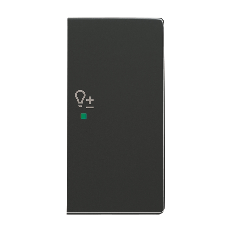 1St. Busch-Jaeger 6234-22-81 Wippe, 2-fach rechts, mit Symbol Dimmer Busch-free@home anthrazit