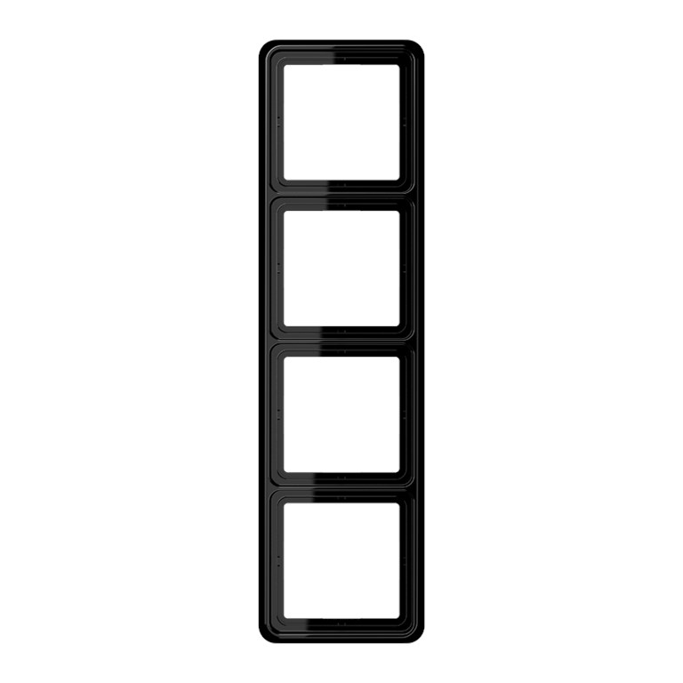 1St. Jung CD584SW Rahmen 4fach für waagerechte und senkrechte Kombination CD 584 SW