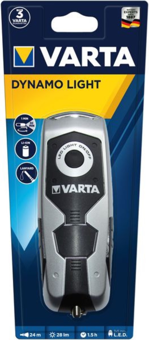 4St. Varta Dynamo Light ohne 17680101401 Batterien Blister 17680101401