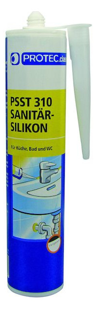 1St. PROTEC.CLASS PSSW 310 PROFI-SILIKON E weiss 310 ml Kartusche