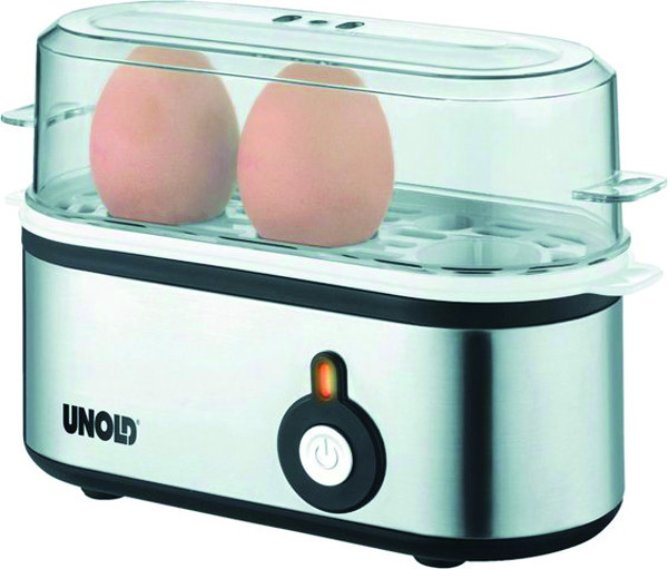 1St. Unold 38610 Eierkocher für 3 Eier