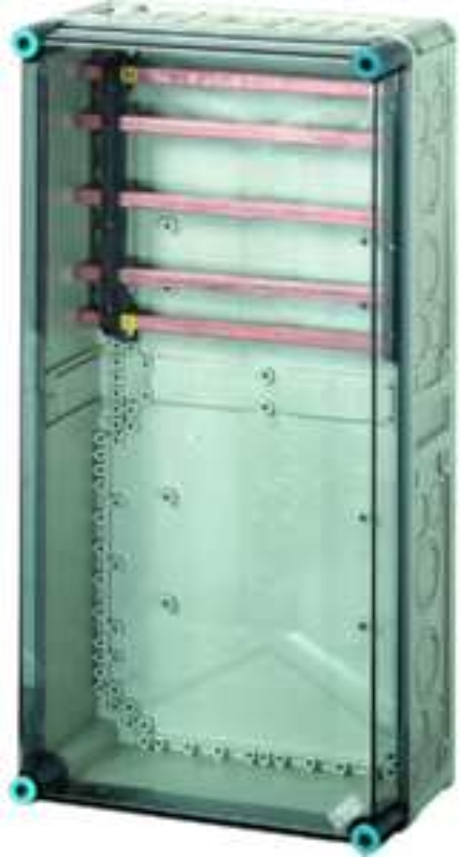 1St. Hensel Mi 6457 Mi-Sammelschienengehäuse 300x600mm, Sammelschienen 250 A, 5polig 2000791 Mi6457