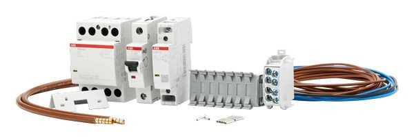 1St. F-Tronic WP40R-Set WP40R-Set, Schütz 40A 4pol., Plombierkappe, LS 6A 1pol., Relais 20A,20-11, inkl. Verdra 7110120