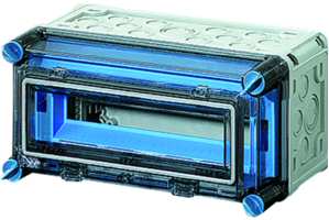 1St. Hensel Mi 1111 Mi-Automatengehäuse, 12 Teilungseinheiten, mit 1 Klappdeckel 2000600 Mi1111