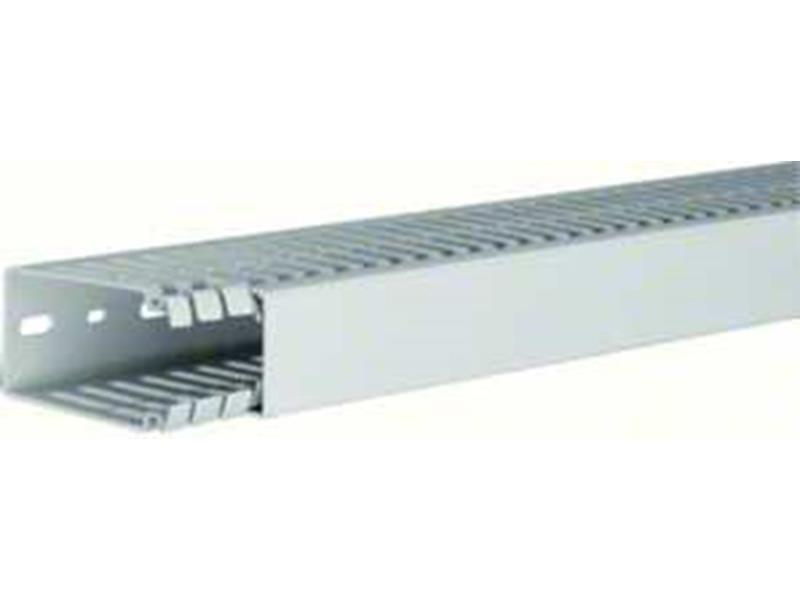 2m Hager HA780040 Verdrahtungskanal halogenfrei 80x40 lichtgraur