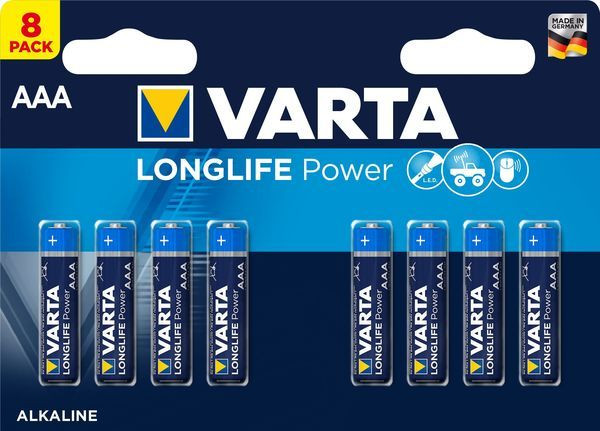 20Pk Varta High Energy AAA Micro 04903121418 8er Blister