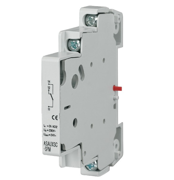 1St. Eaton 131785 ASAUXSC-SPM Hilfsschalter, 1W, 2A, 250VAC 1St. Eaton 131785 ASAUXSC-SPM Hilfsschalter, 1W, 2A, 250VAC