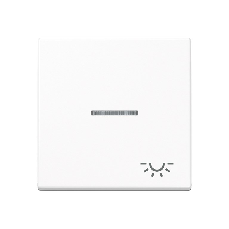 1St. Jung A590KO5LWW Wippe Symbol Licht Linse Lichtleiter für beleuchtbare Taster A 590 KO5L WW...