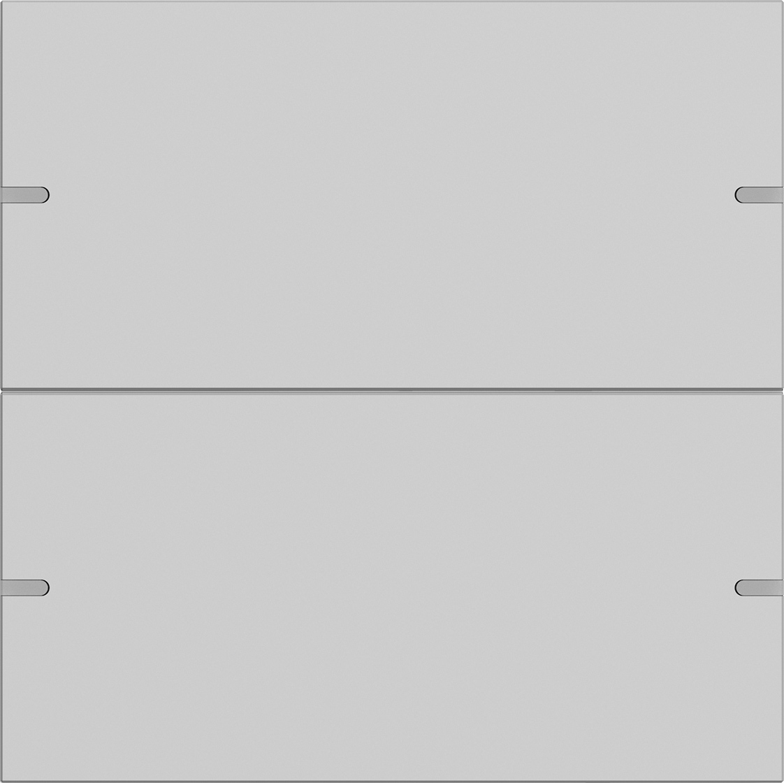 1St. Gira 5022915 Wippenset 2f Tastsens.4 TS4 Grau m(lack.)